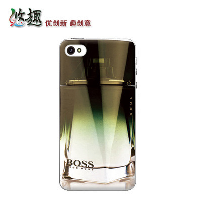 【新款香水瓶超薄手机套 iphone5/4彩色手机套 手机套素材定制批发】价格,厂家,图片,手机保护套/保护壳,广州精意工业设计-